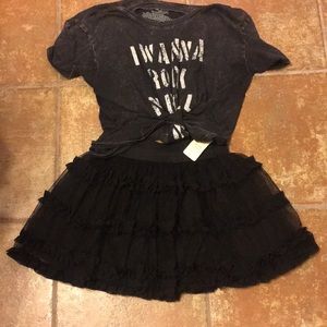 Forever 21 ruffle 3 tier skirt